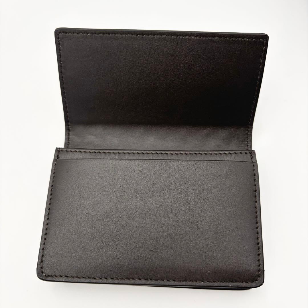 新品未使用 BOTTEGA VENETA 名刺入れ ブラウン カードケース