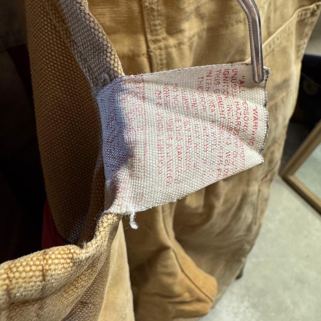 ボロ USA製 90s carhartt カーハート オーバーオール ダブルニー