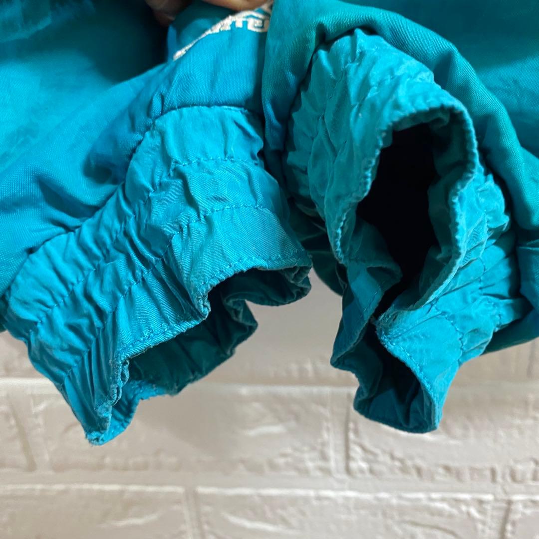 NBA シャーロット・ホーネッツ　超オーバーサイズハーフジップナイロンスタジャン