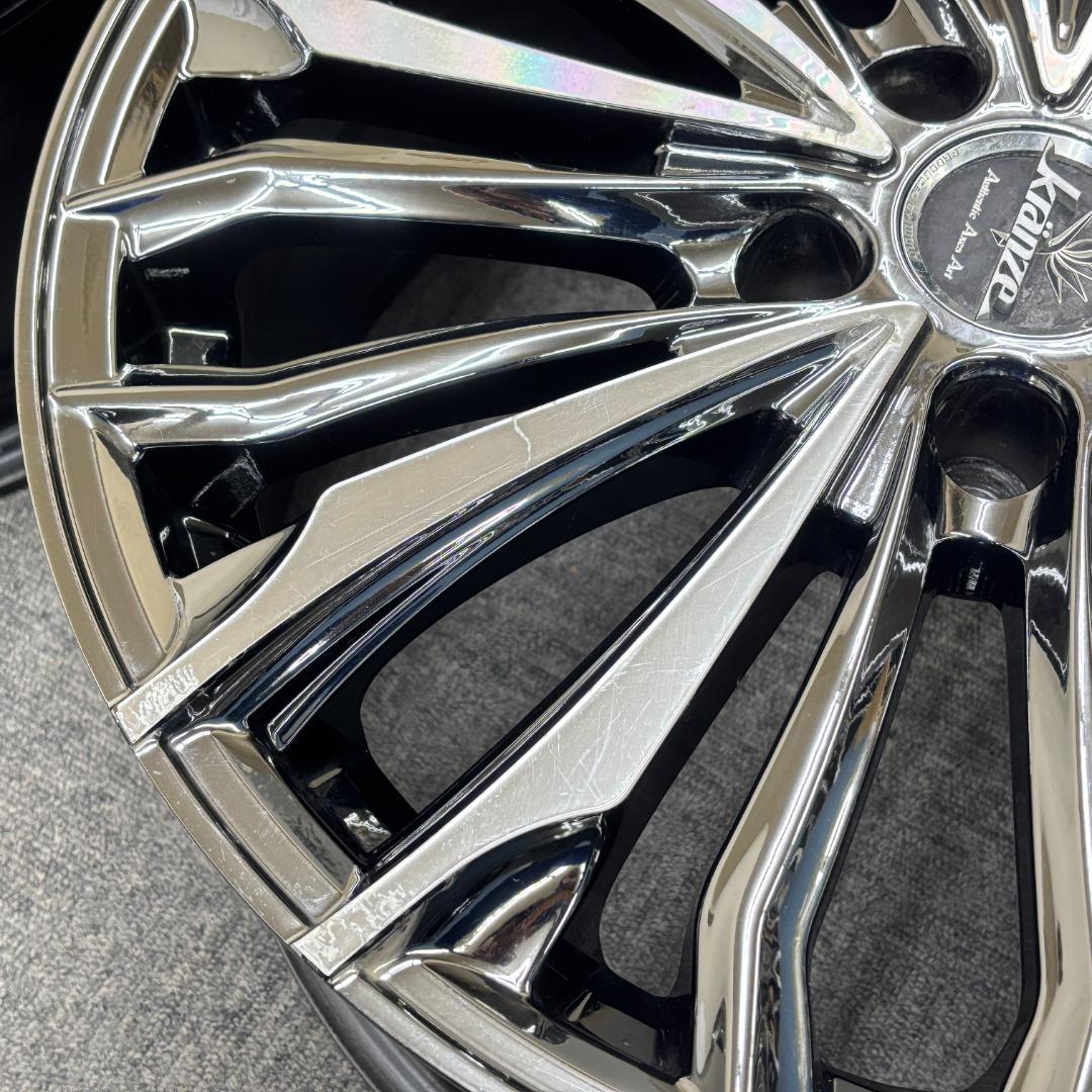 新品タイヤ付 weds クレンツェ フェルゼン 215/45R18 ノアクラウン