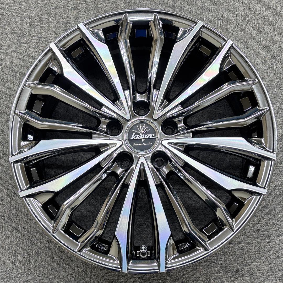 新品タイヤ付 weds クレンツェ フェルゼン 215/45R18 ノアクラウン