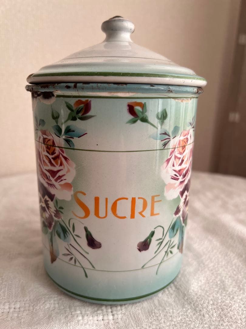 美しい⭐︎フランスアンティーク　JAPY キャニスター　SUCRE
