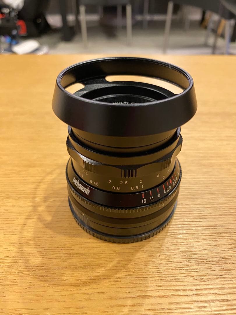 PERGEAR 35mm F1.4 レンズ　SONY Eマウント用　美品