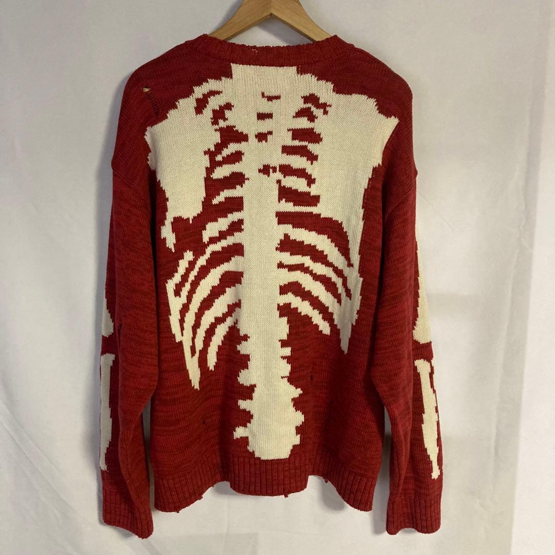 トップス kapital bone damage knit 3