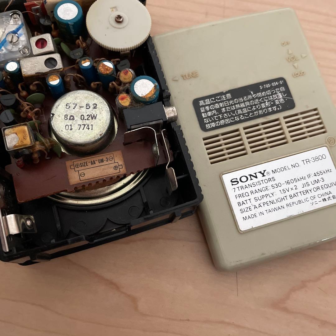 SONY TR-3800 ラジオ ソニー