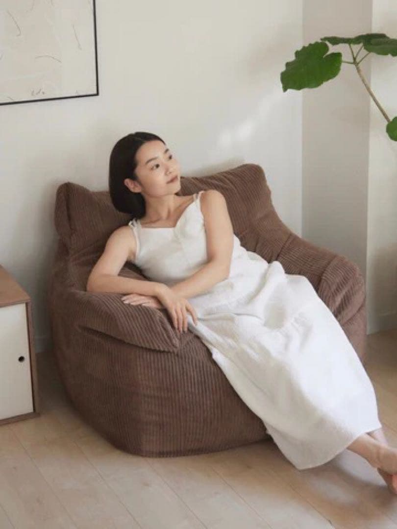 【新品】LOOSY 1人掛けビーズソファ