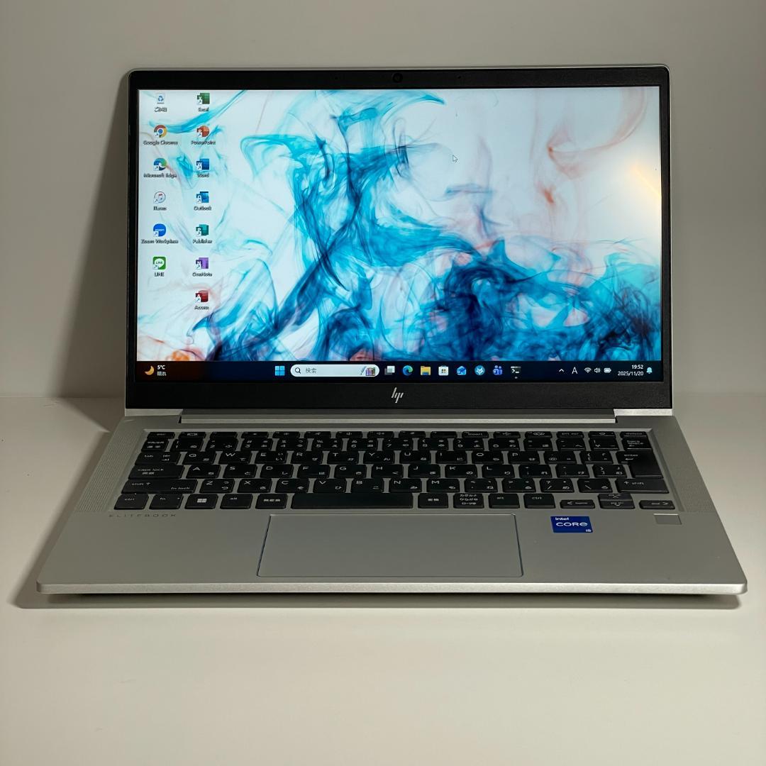 ★2023年製★第12世代i5 HP EliteBook 16GB SSD 薄型