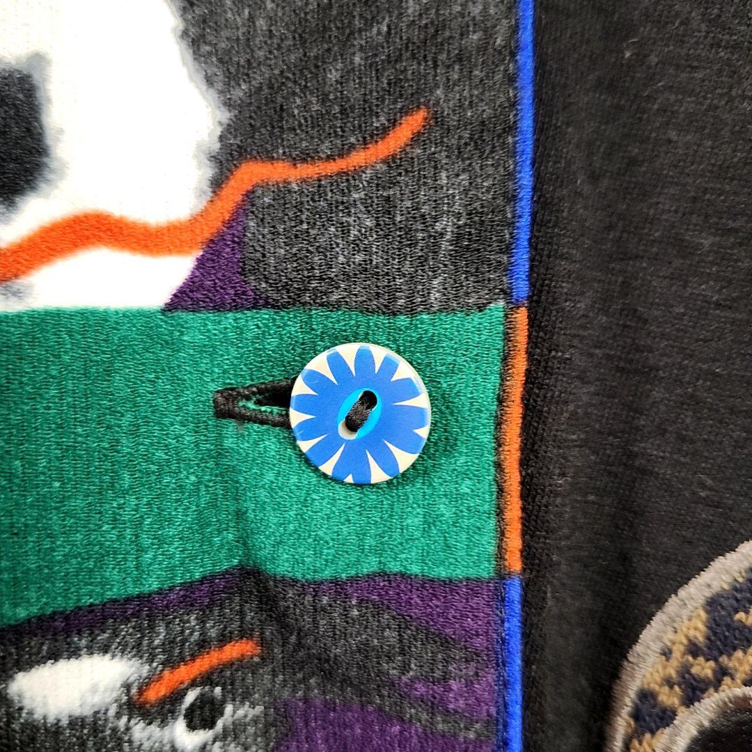 美品✨　オレボレブラ アルベロベロ ぶたさん　ビジュー　長袖シャツ　ウール混