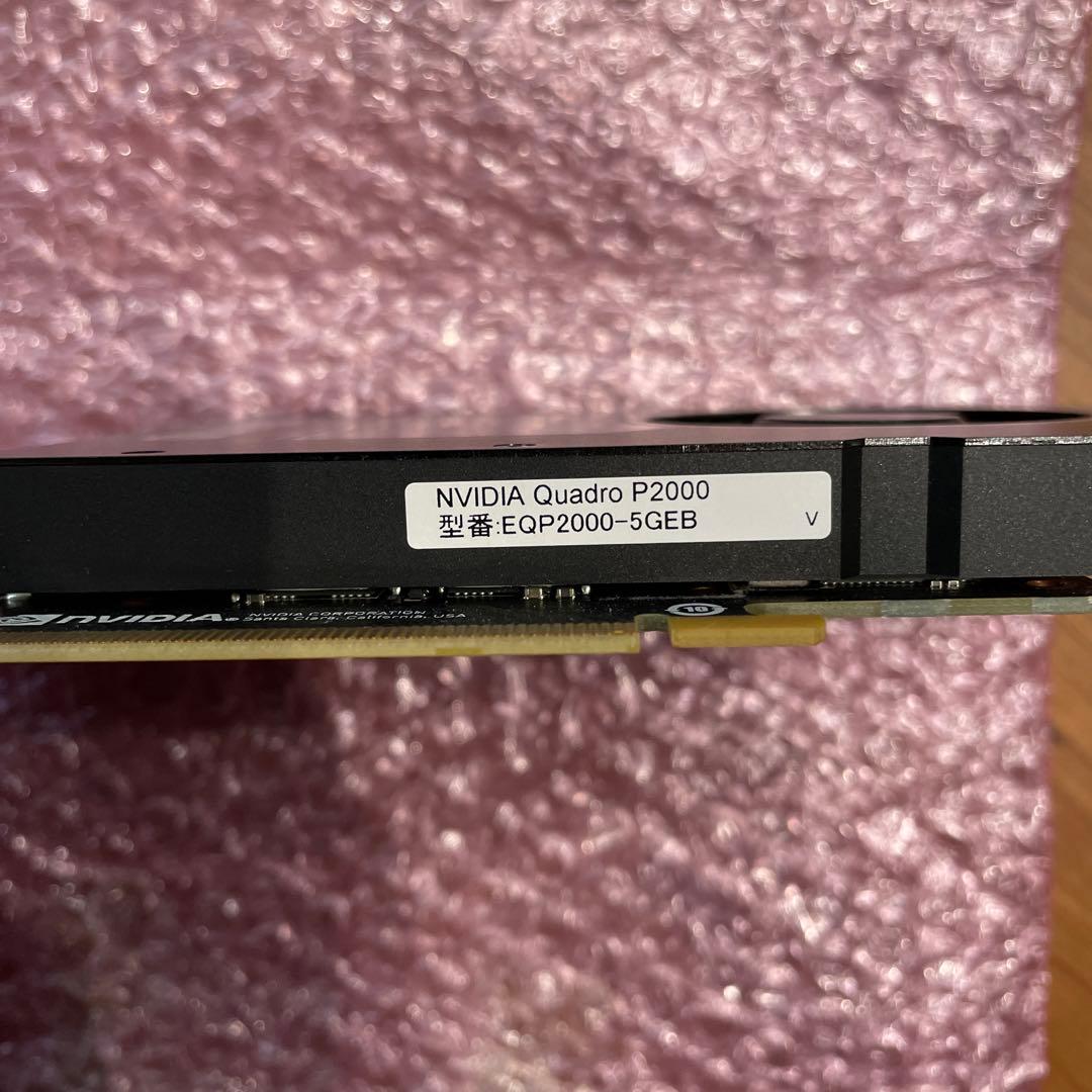 【ジャンク】NVIDIA Quadro P2000 グラフィックボード