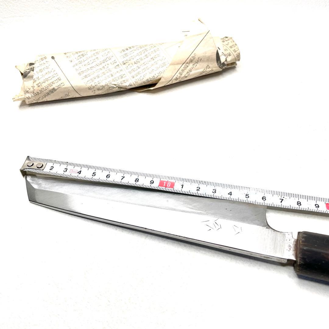 ブ*ナ様 本鍛錬 極上 むきもの包丁 六寸 刃渡り約180mm 和包丁 剝きも