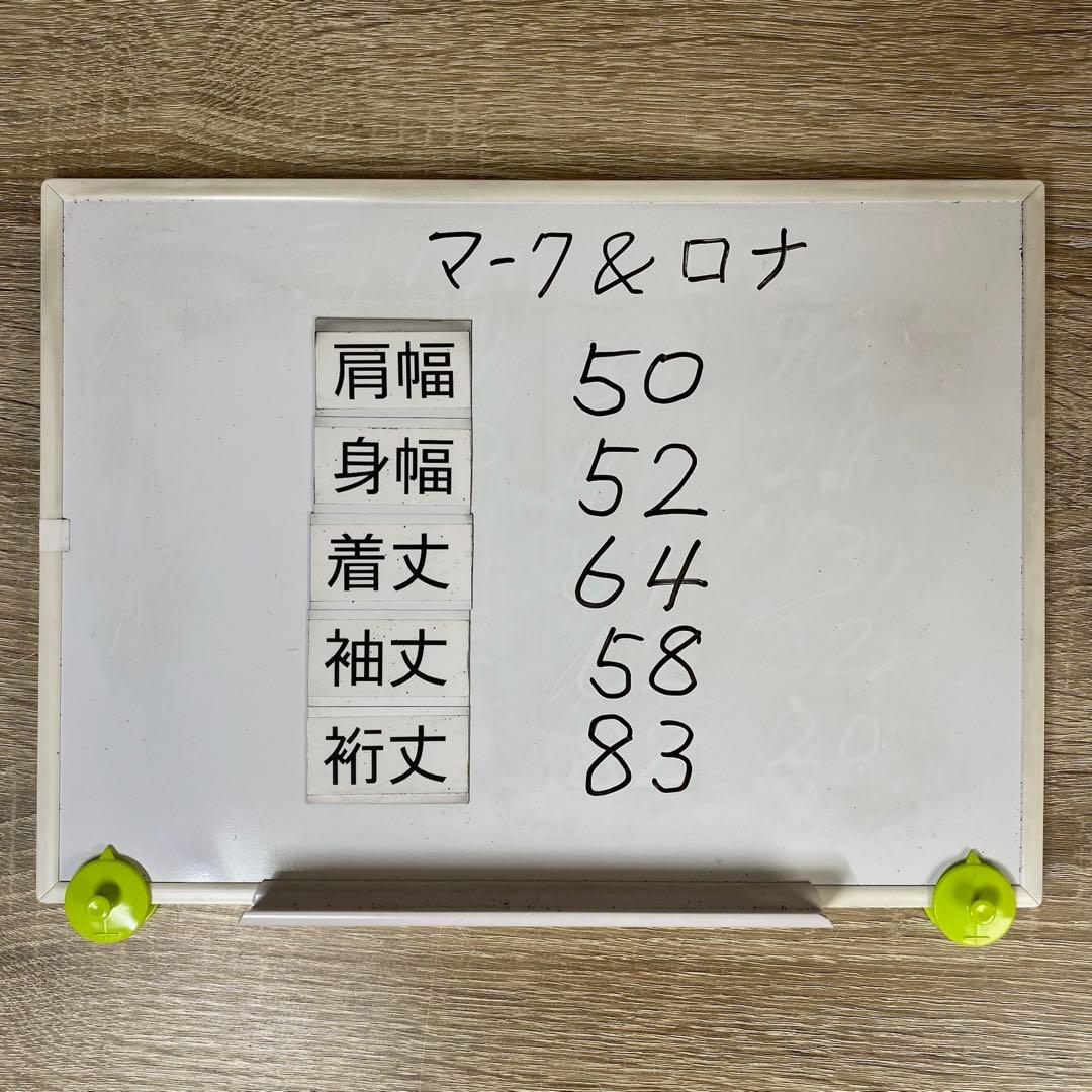 マークアンドロナ 裏地付 ニットセーター グレー系 ゴルフウェア 48