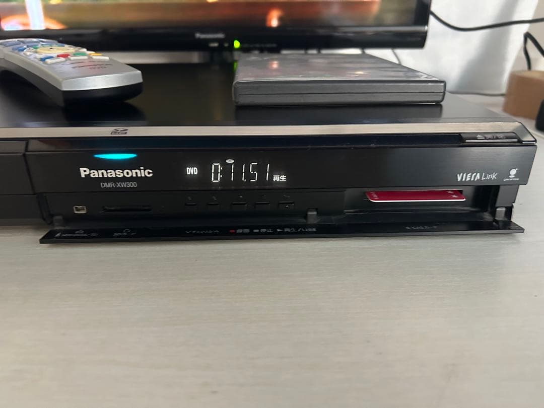 【レア】Panasonic HDD搭載DVDレコーダー DMR-XW300