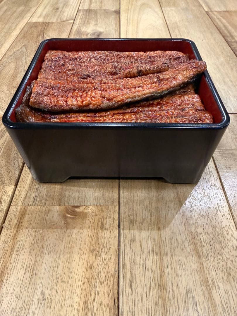 ［新品］うなぎ 鰻重 食品サンプル　15cm×12cm