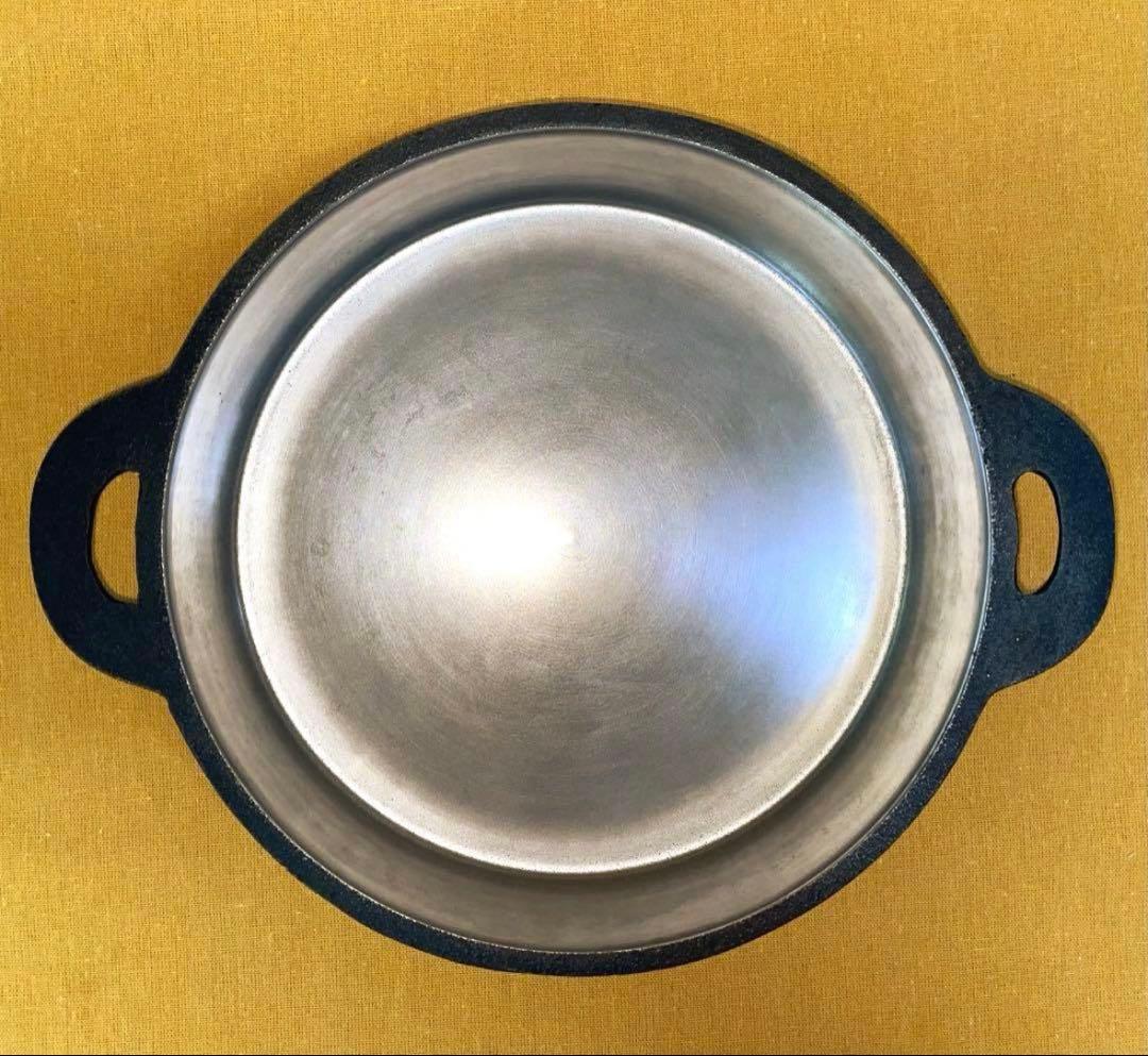 早い者勝ち‼️ 山王堂 久慈 砂鉄鍋 内径約27cm すき焼き鍋 南部鉄器 鋳鉄