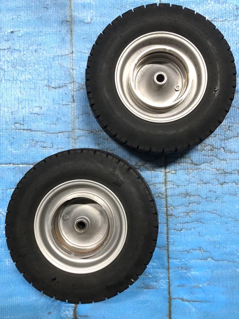 TD02ジャイロX/TA03キャノピー 純正リアホイール　タイヤ付＊送料込み＊