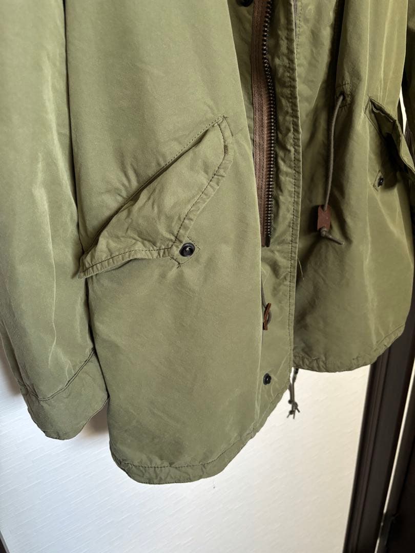 Alpha Industries×Lee STORM RIDER モッズコート