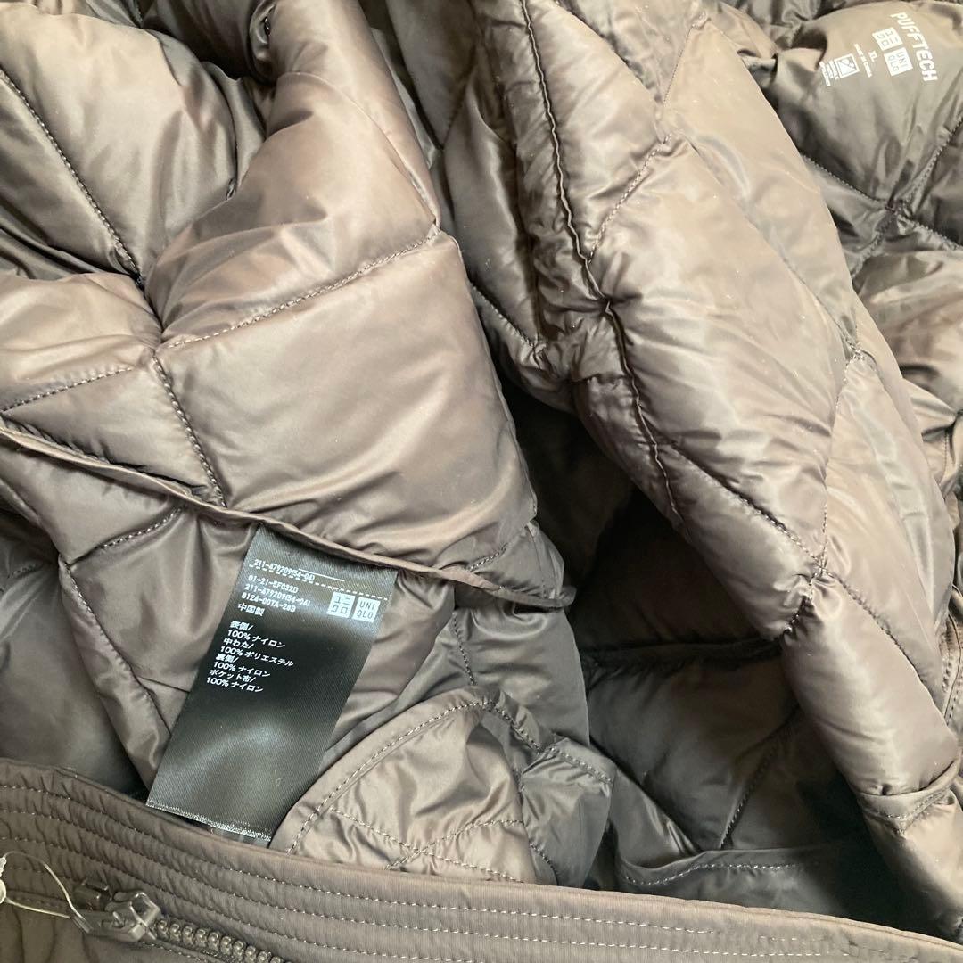 【未使用】ユニクロ　パフテックロングコートリラックスフィット　レディース　XL