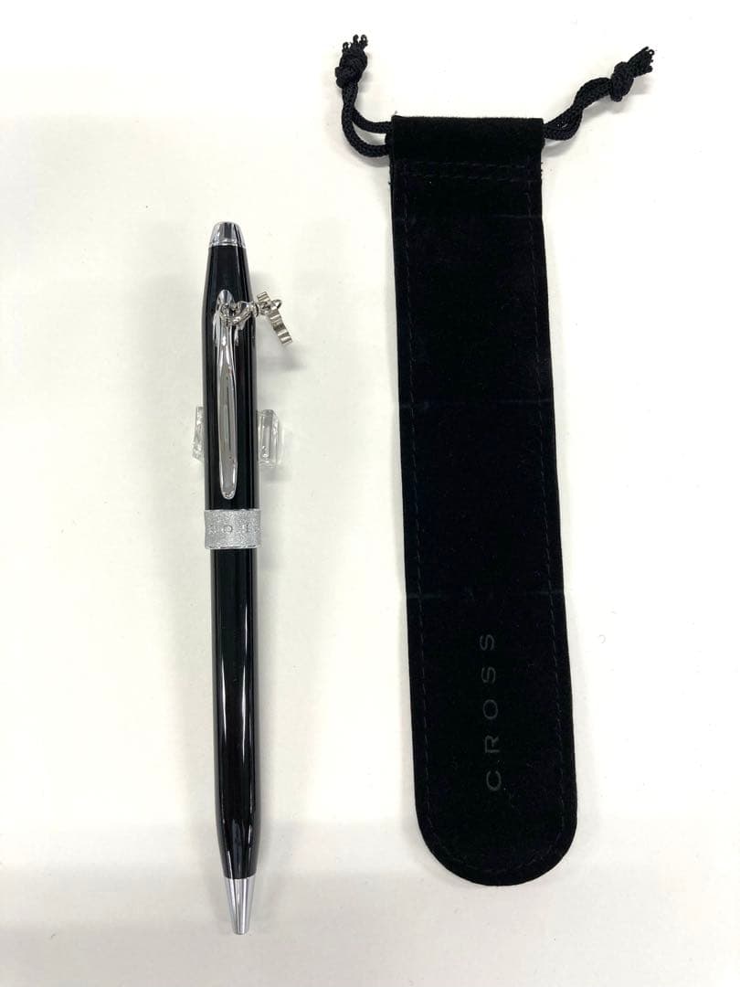 ディズニー　単色ボールペン　CROSS 未使用　黒　ブラック