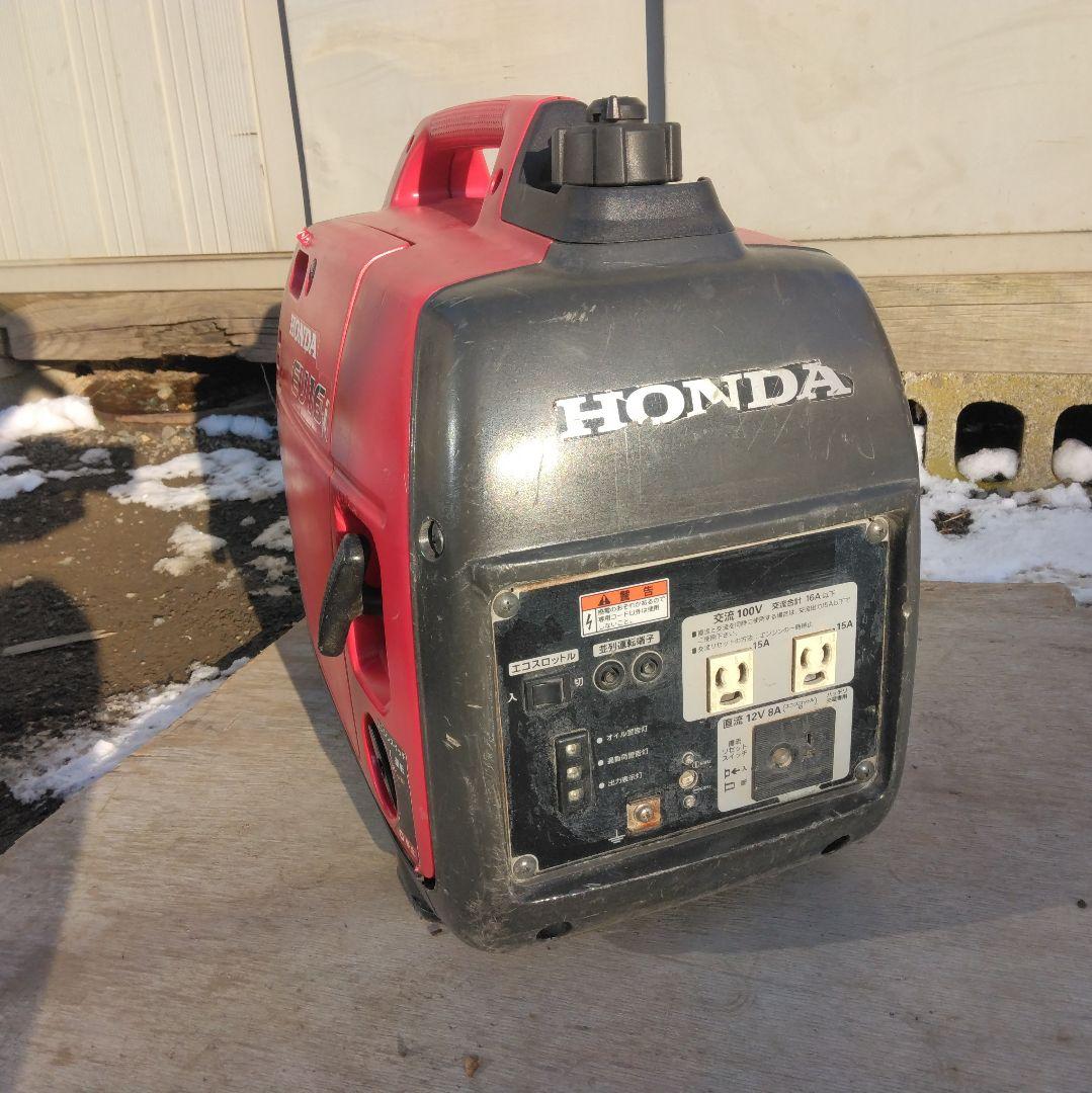 【動作良好】eu16i ホンダ インバーター 発電機 ポータブル 防災 停電