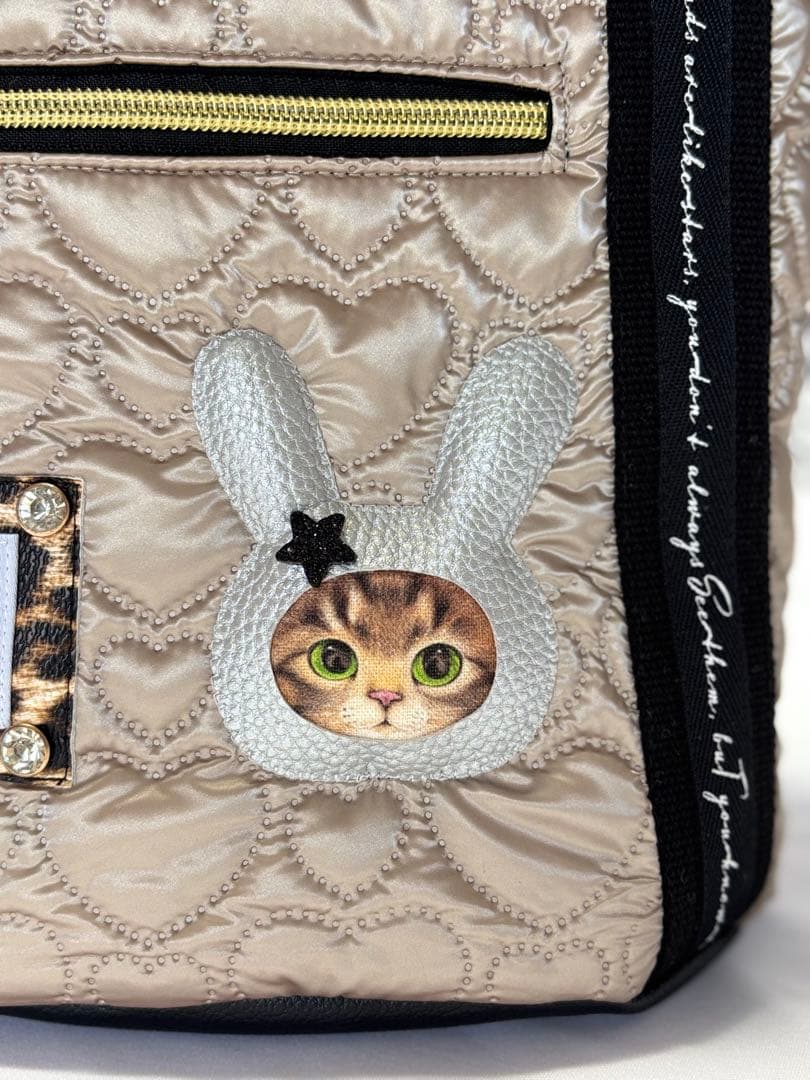 さ*ー様 コヤンイサムチョン　うさちゃん丸底トートバッグ