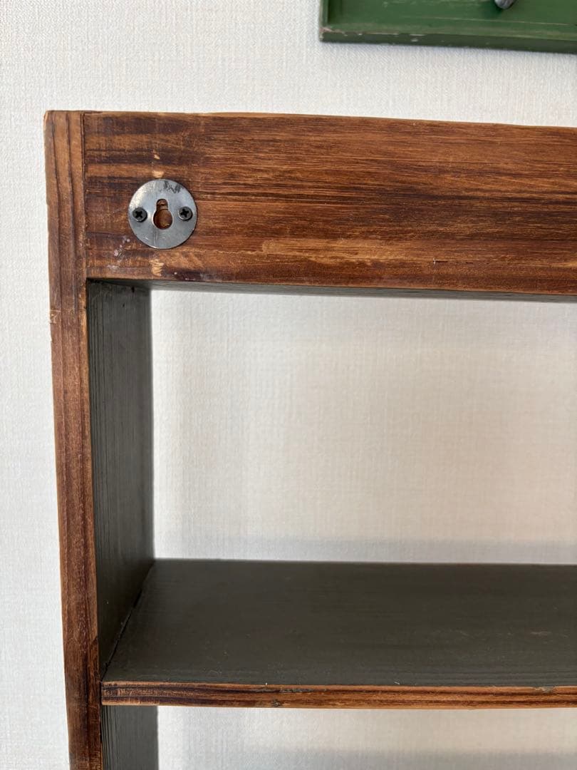 イギリスアンティークシェルフウォールシェルフ壁掛けラック