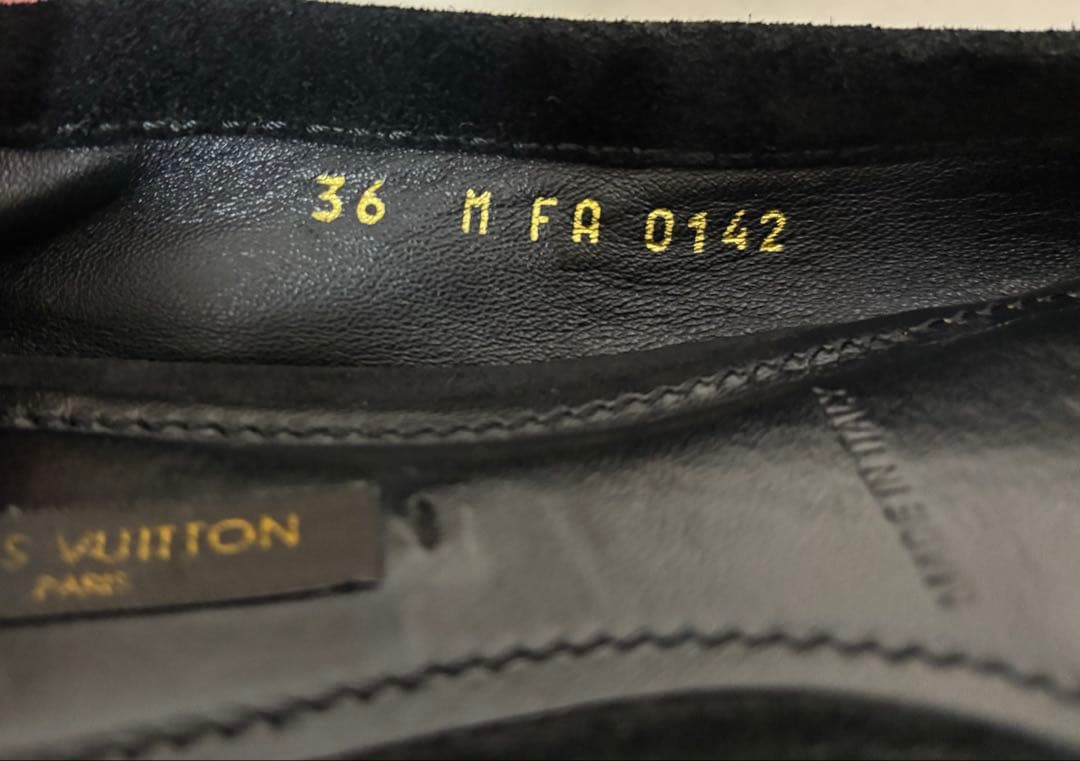 ルイヴィトン フラットシューズ レオパード柄 サイズ36