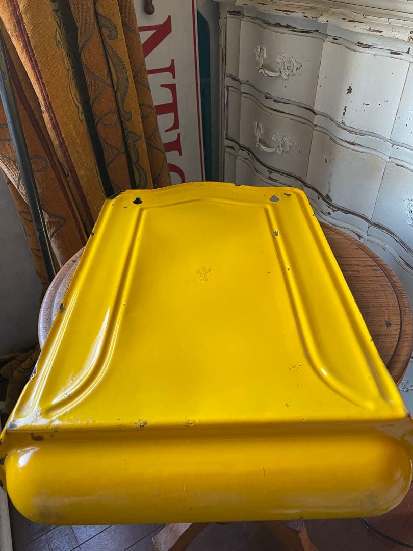 たくちゃんアンティーク　ホーロー　レードルラック　BB社　レードル２本