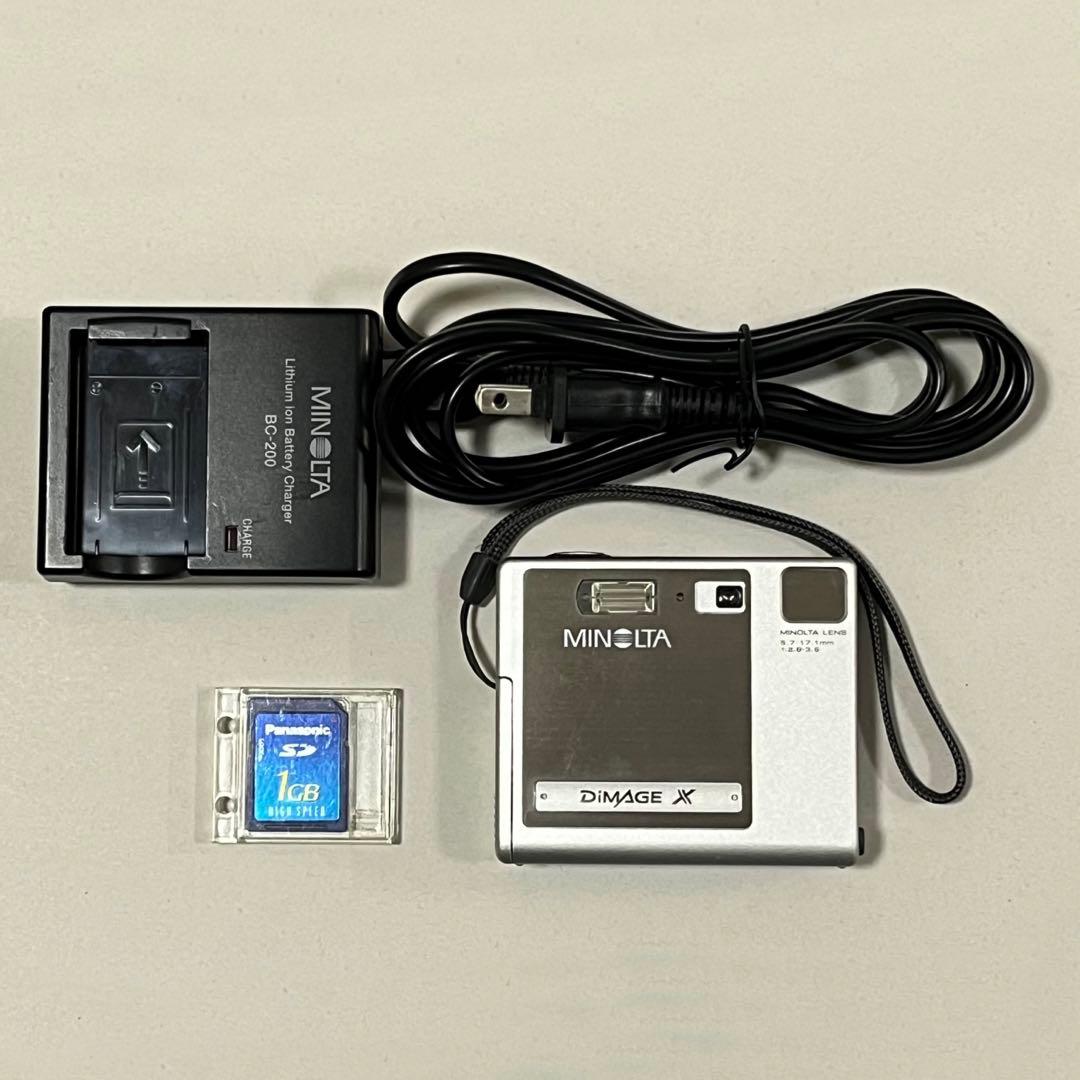 美品　完動品　MINOLTA DiMAGE X