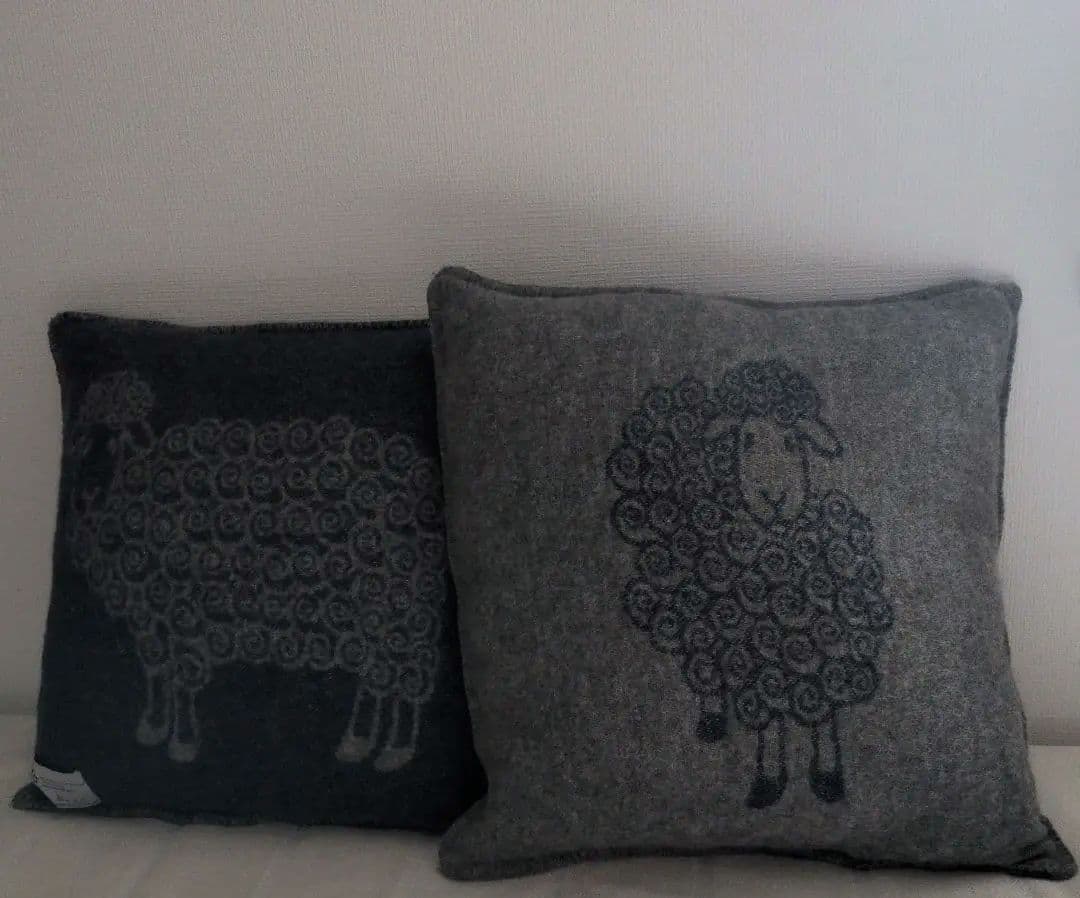 quatre saisons barker textile クッションカバー２枚