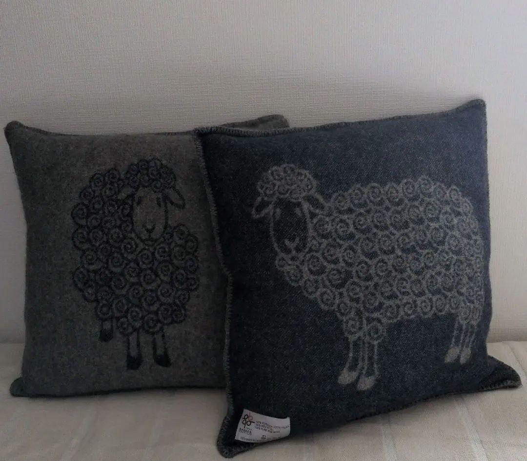 quatre saisons barker textile クッションカバー２枚