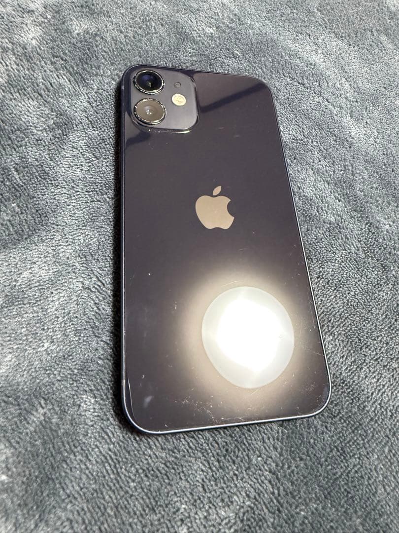 Apple iPhone 12 mini 128gbブラック カメラ使用不可