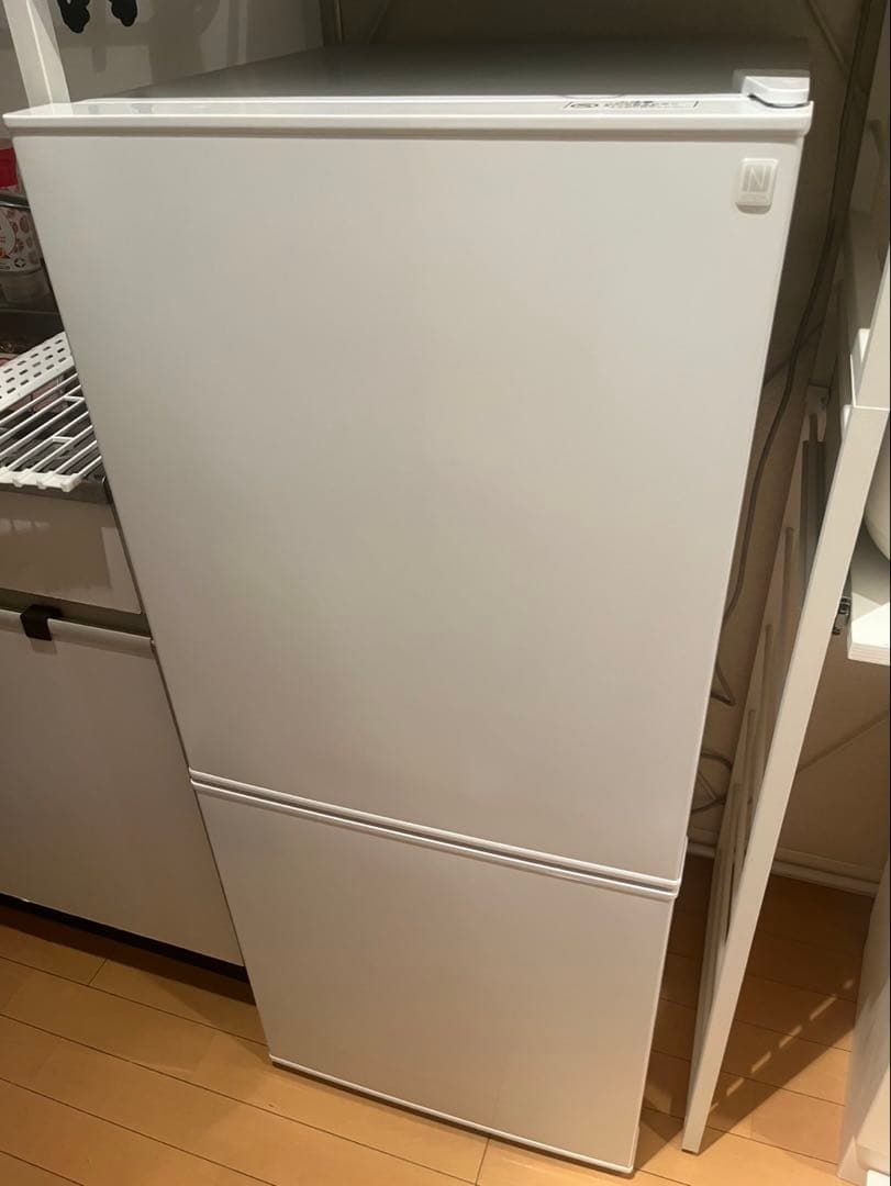 【送料無料】ニトリ　2023年製　106L 2ドア冷蔵庫 Nグラシア WH