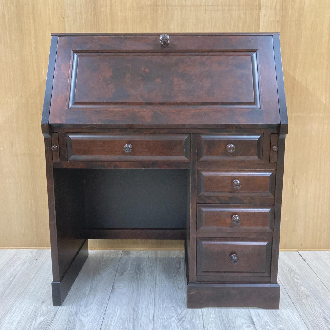 北海道民芸家具　ライティングビューロー　ライティングデスク　学習机