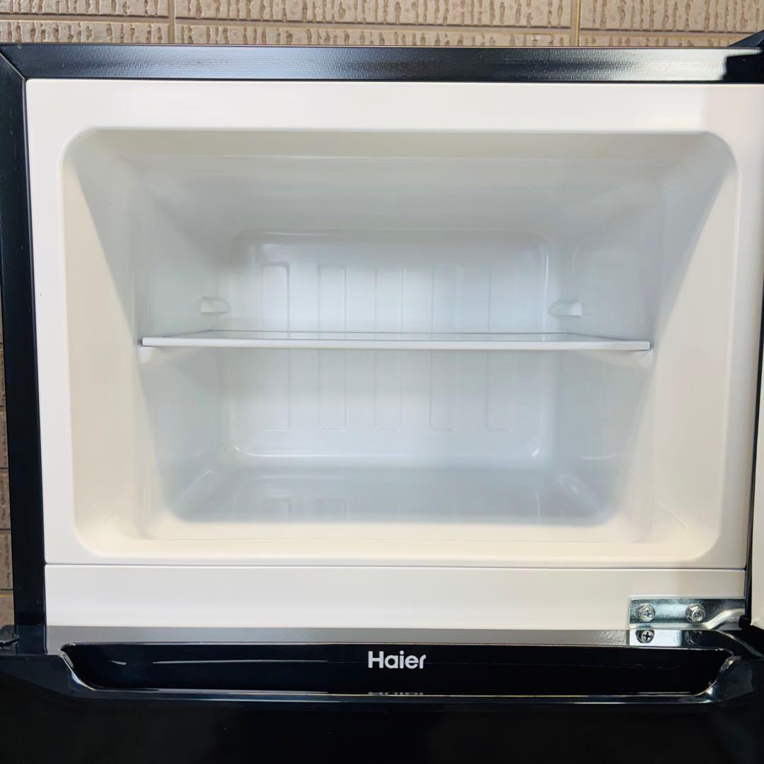 23年製 130L 冷蔵庫 一人暮らし ブラック Haier【地域限定配送無料】