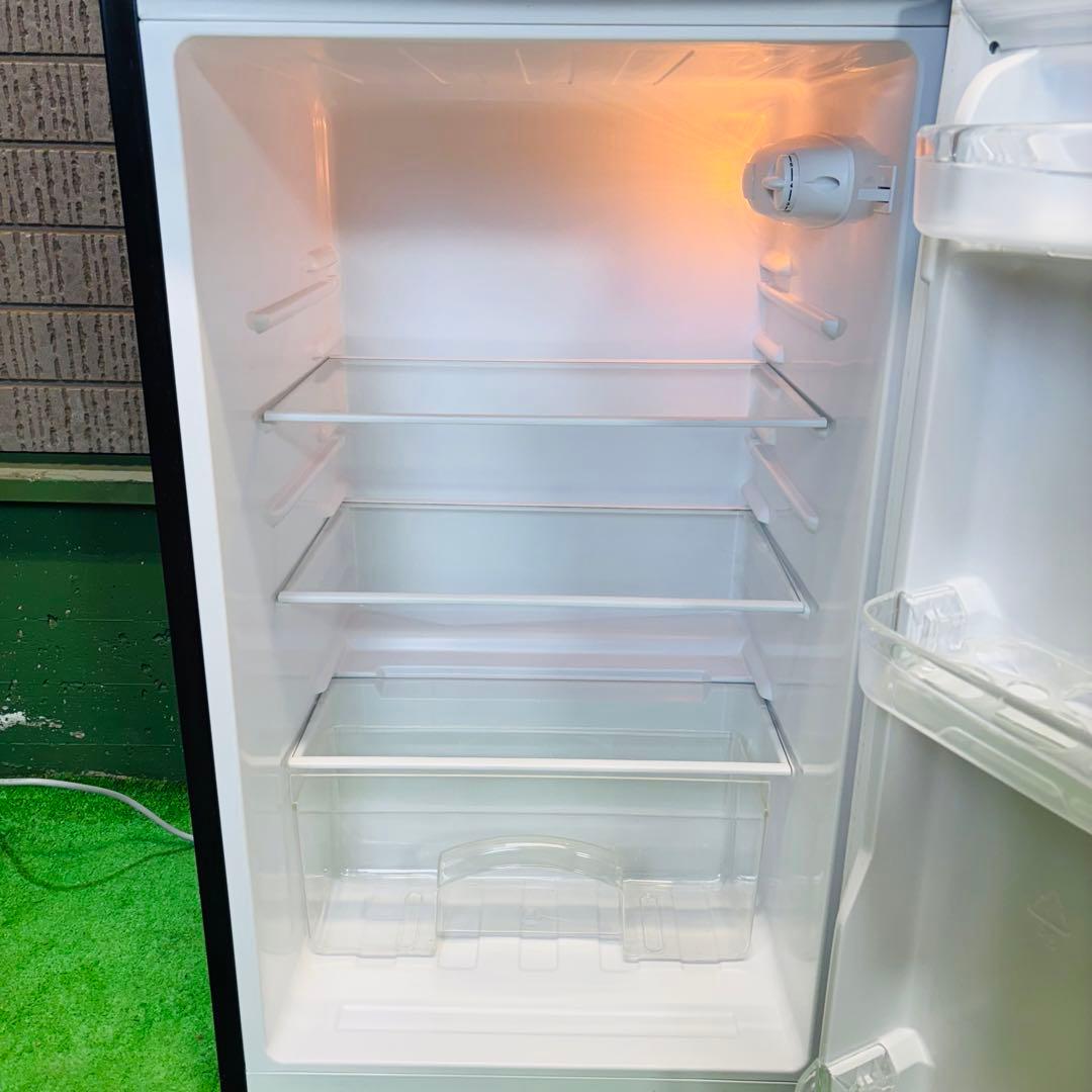 23年製 130L 冷蔵庫 一人暮らし ブラック Haier【地域限定配送無料】