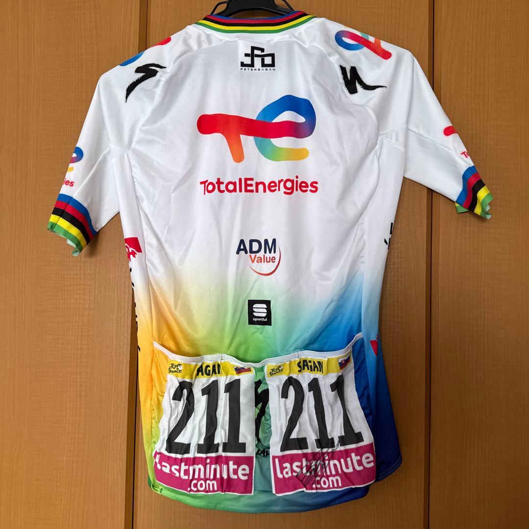 ツールドフランス ペーター サガン実使用直筆サイン入ジャージ Sagan