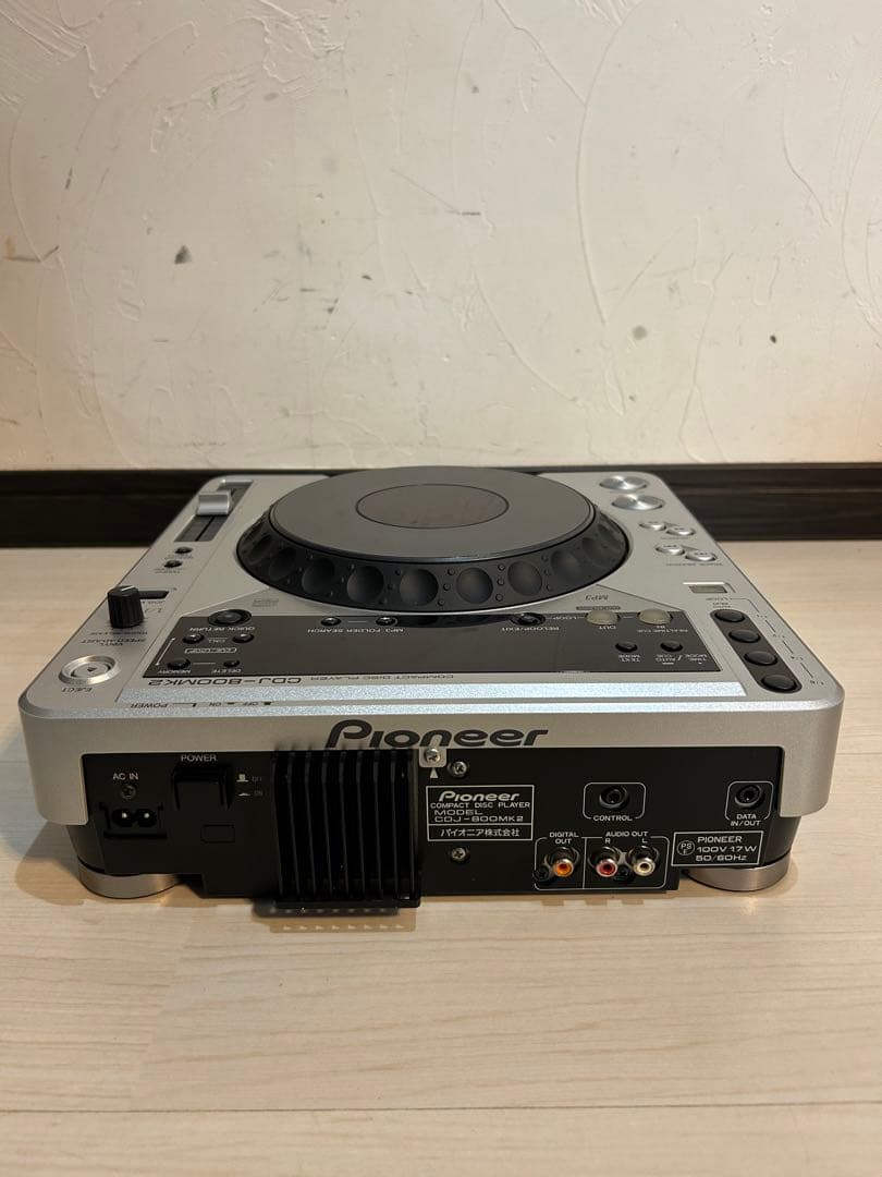 【美品】Pioneer CDJ-800MK2 シルバー パイオニア
