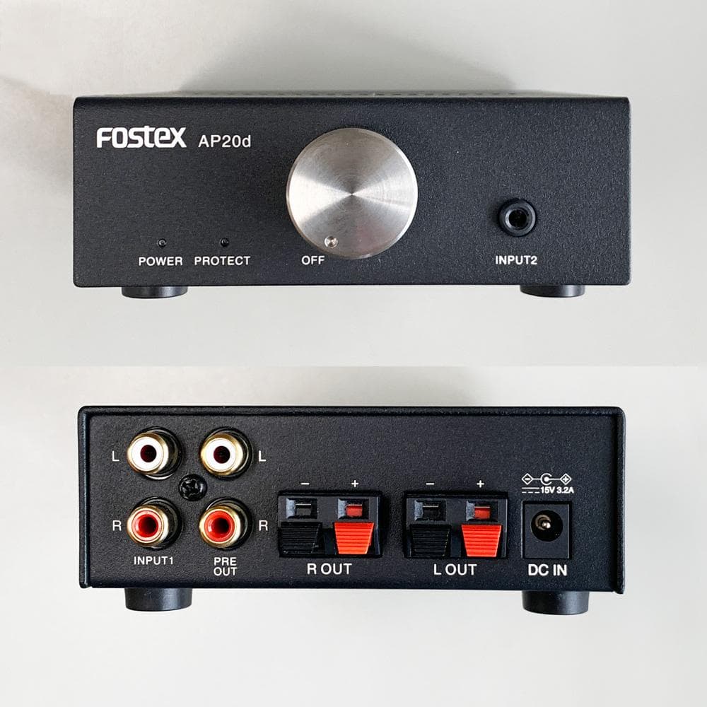 【美品】FOSTEX フォステクス パーソナルアンプ ハイレゾ対応 AP20d