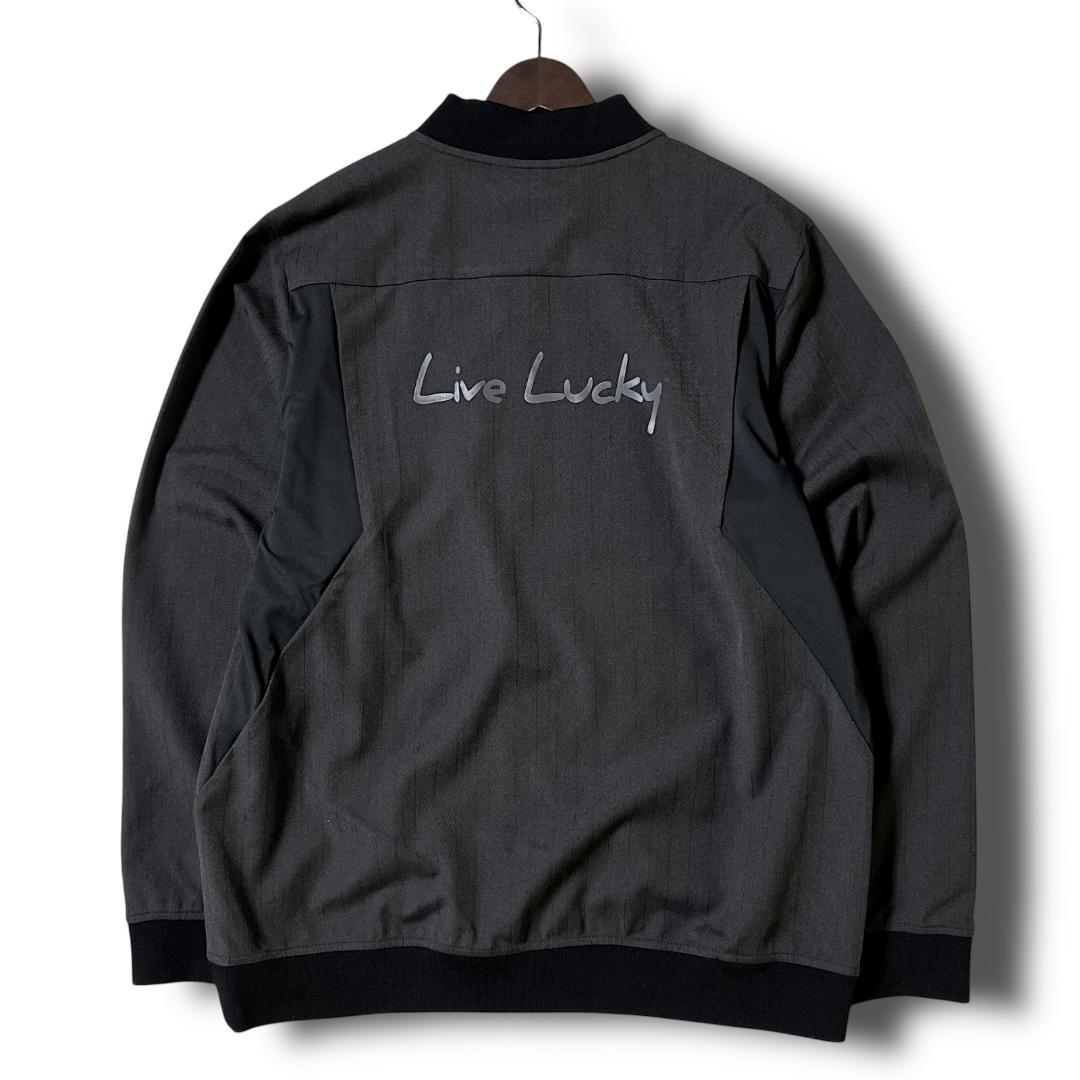 XL ブラッククローバー 背面プリント メタルエンブレム フルジップジャケット