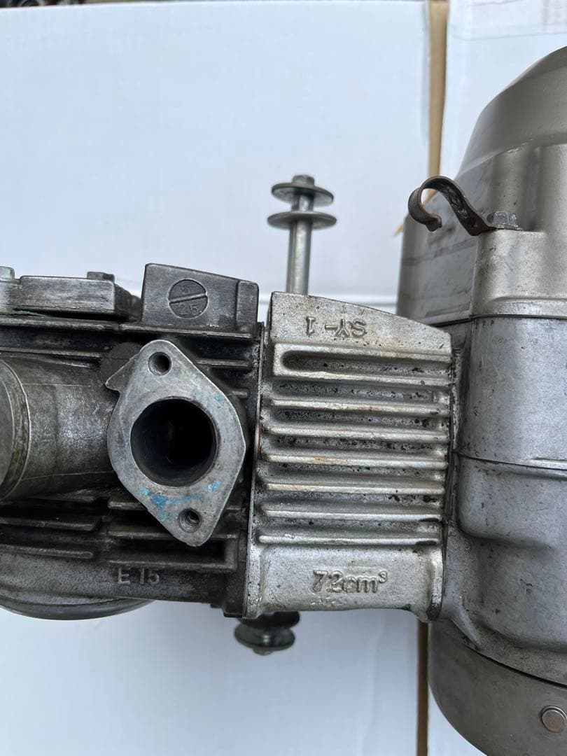 角目シャリ70 6VCDIエンジン