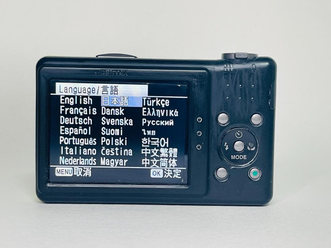 PENTAX Optio RZ10 ペンタックス オプティオ ライムグリーン