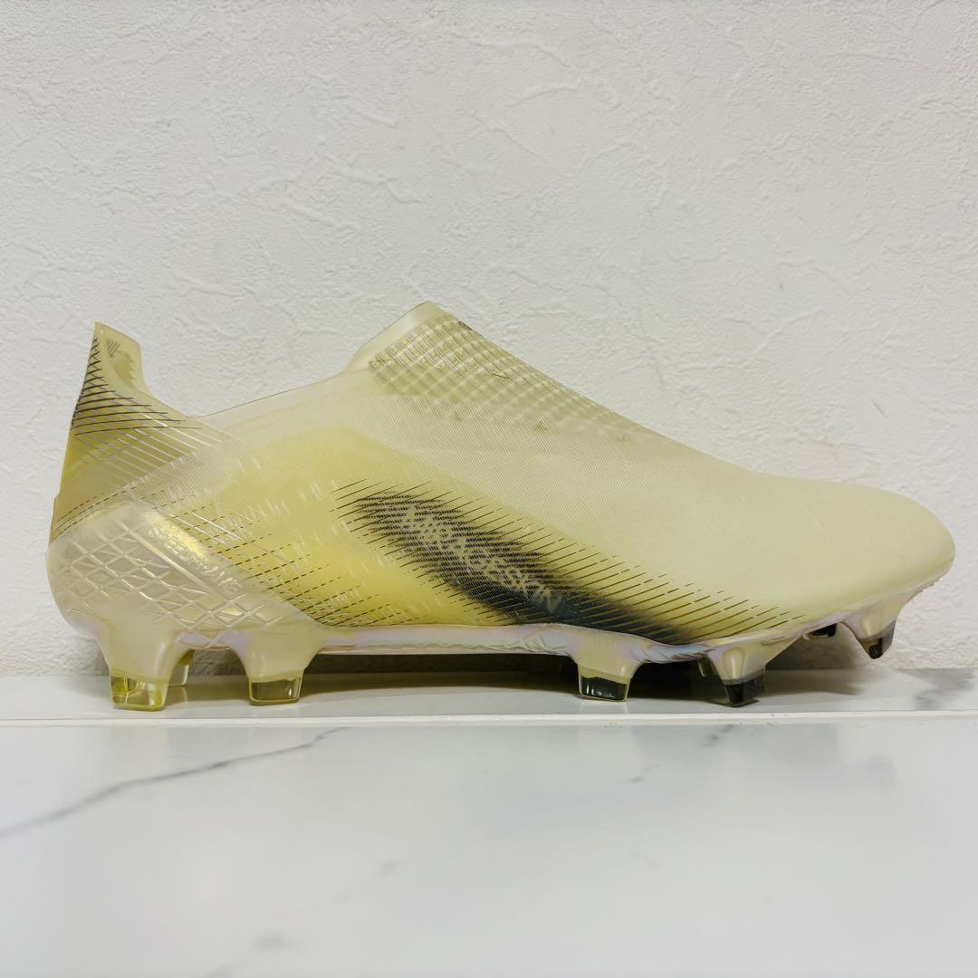 極美品 アディダス エックス ゴースト + FG サッカースパイク 久保建英