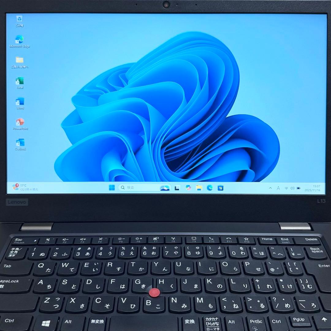 Lenovo L13 Gen2 11世代i7 SSD512GB オフィス付