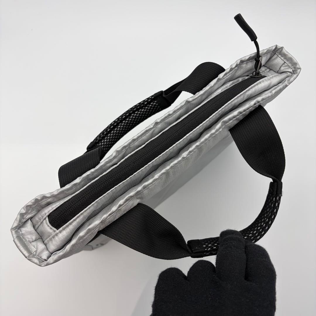 【美品】 ラルフローレン RLX シルバー ポーチ ハンドバッグ