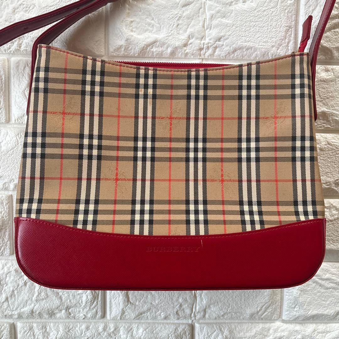 Burberry チェック柄 バッグ