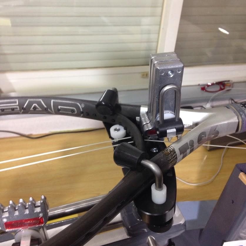 Stringway 18mmと10mmスターティングフライテニスクランプ