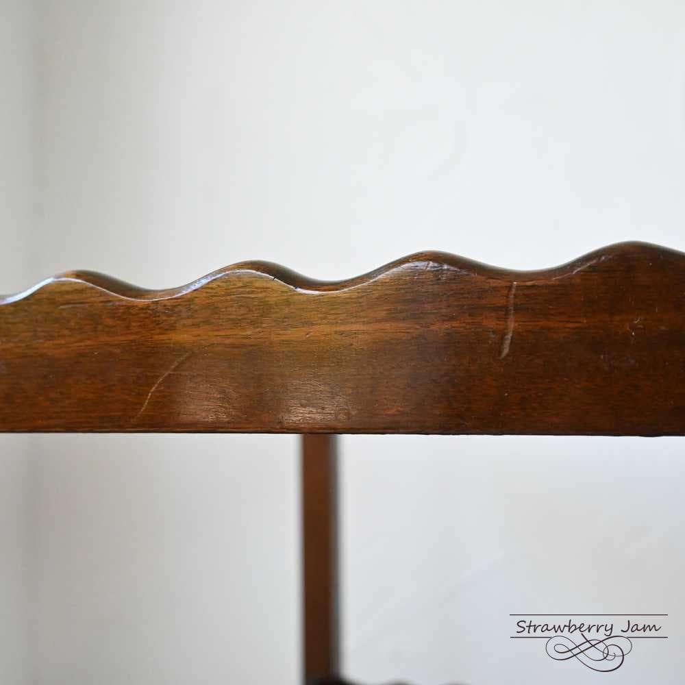 L3501-93 英国アンティーク オーク ワゴン 収納 トローリー イギリス