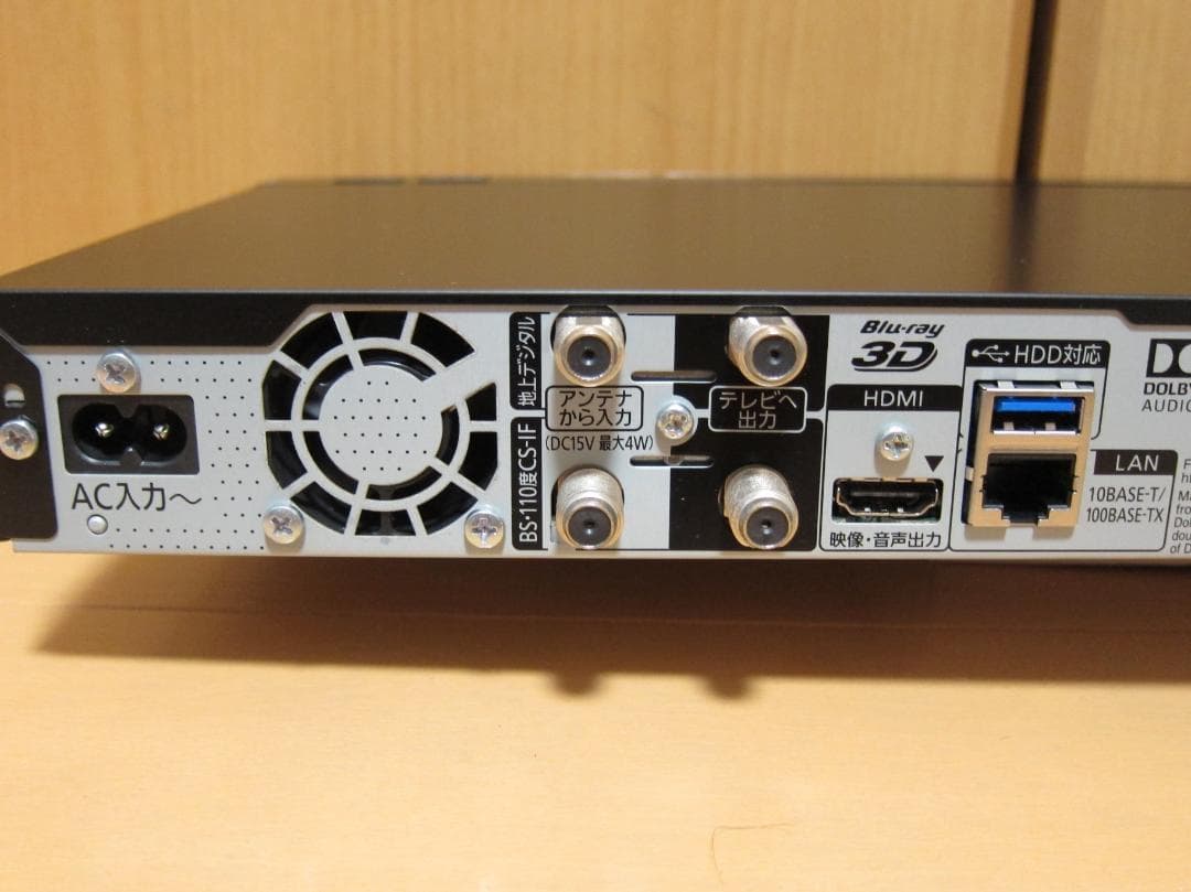 新品HDD500GBへ交換！ディーガ Panasonic DMR-BRT530