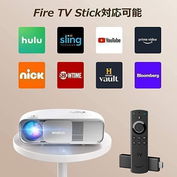 プロジェクター 9500ルーメン 4K対応 台形補正