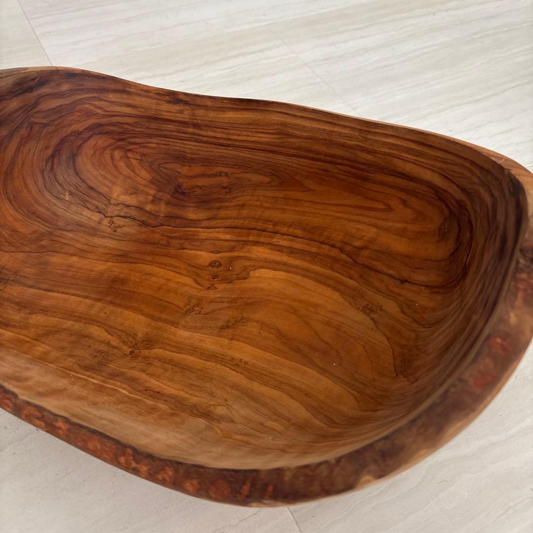 オリーブウッドのサラダボウル　特大